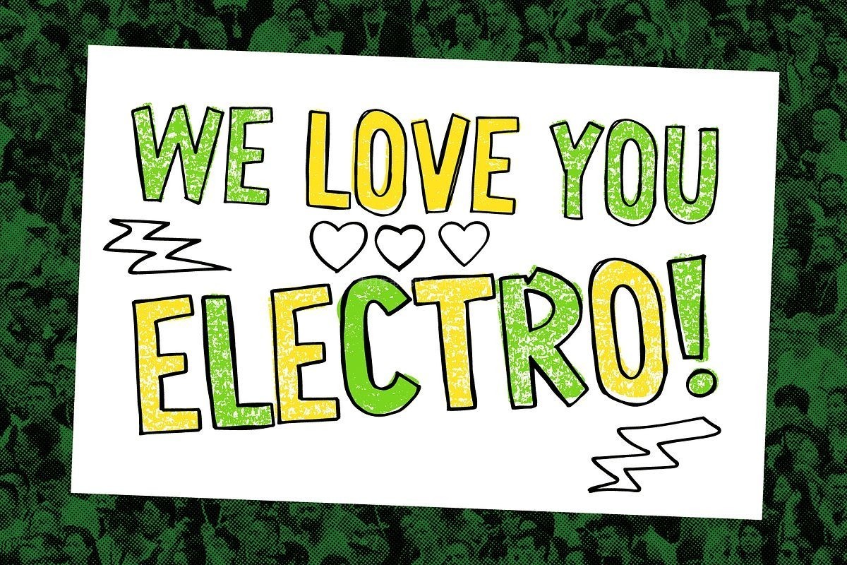 Sports Fan 手写标语英文字体